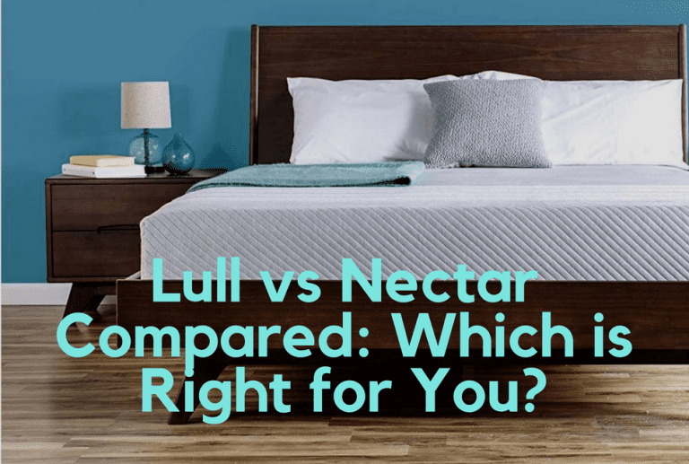 Lull vs Nectar Compared Which is Right for You? Sleep Solutions HQ