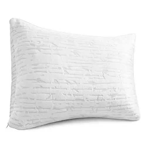 Clara Clark Shredded Memory Foam Pillow Queen