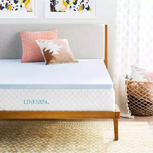 Linenspa Memory Foam Mattress Topper