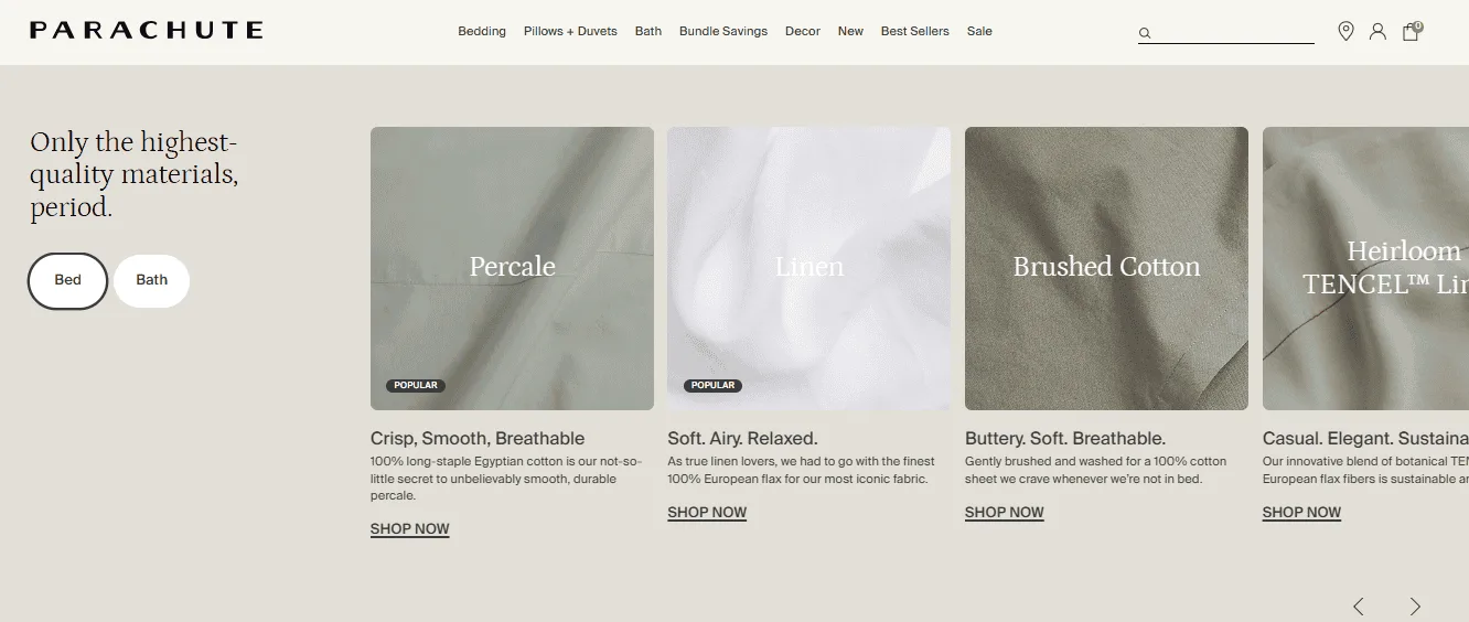 Parachute vs. Quince Bedding