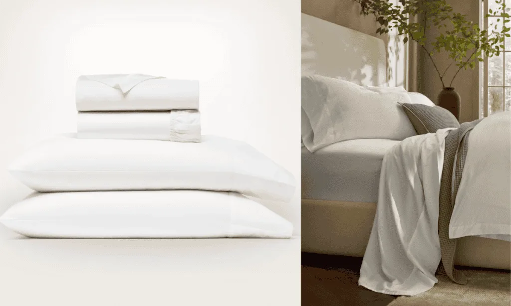 Signature Hemmed Sheet Set boll and branch