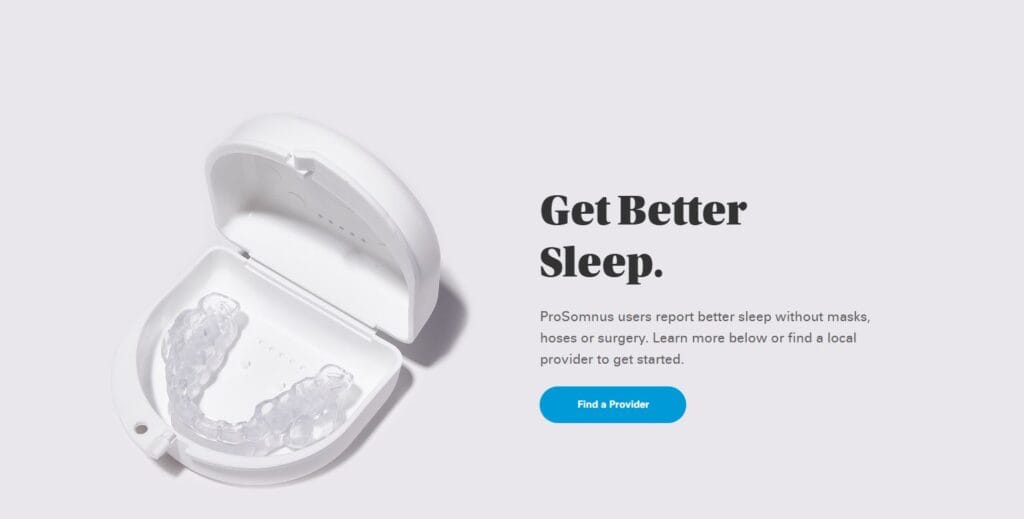 prosomnus website
