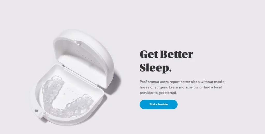 prosomnus website