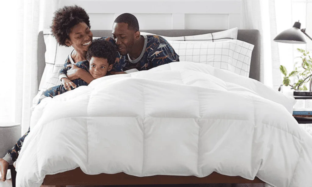 Premium Alberta Down Medium Warmth Comforter - White, KingCal King