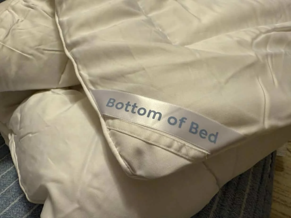 Miracle 3-Temp-Zone Comforter Duvet option