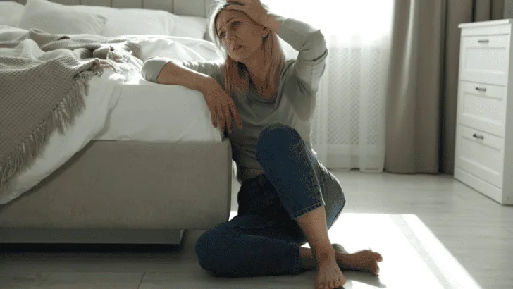 Menopause hot flashes at night