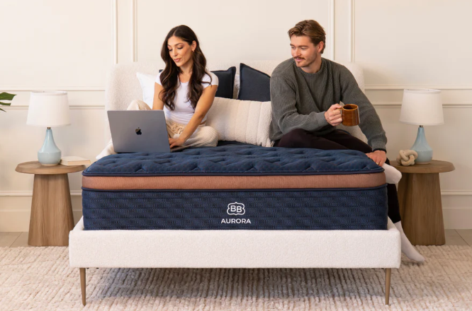 Best Mattress for Heat Dissipation: Brooklyn Bedding Aurora Luxe (Firm)
