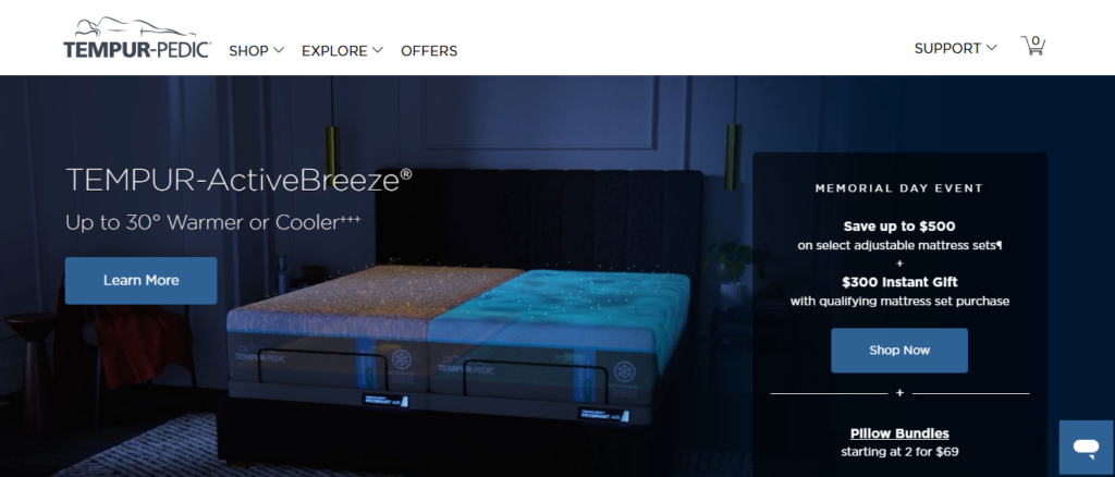 Helix vs Tempur-Pedic