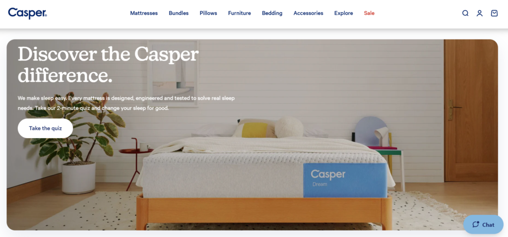 casper bedding