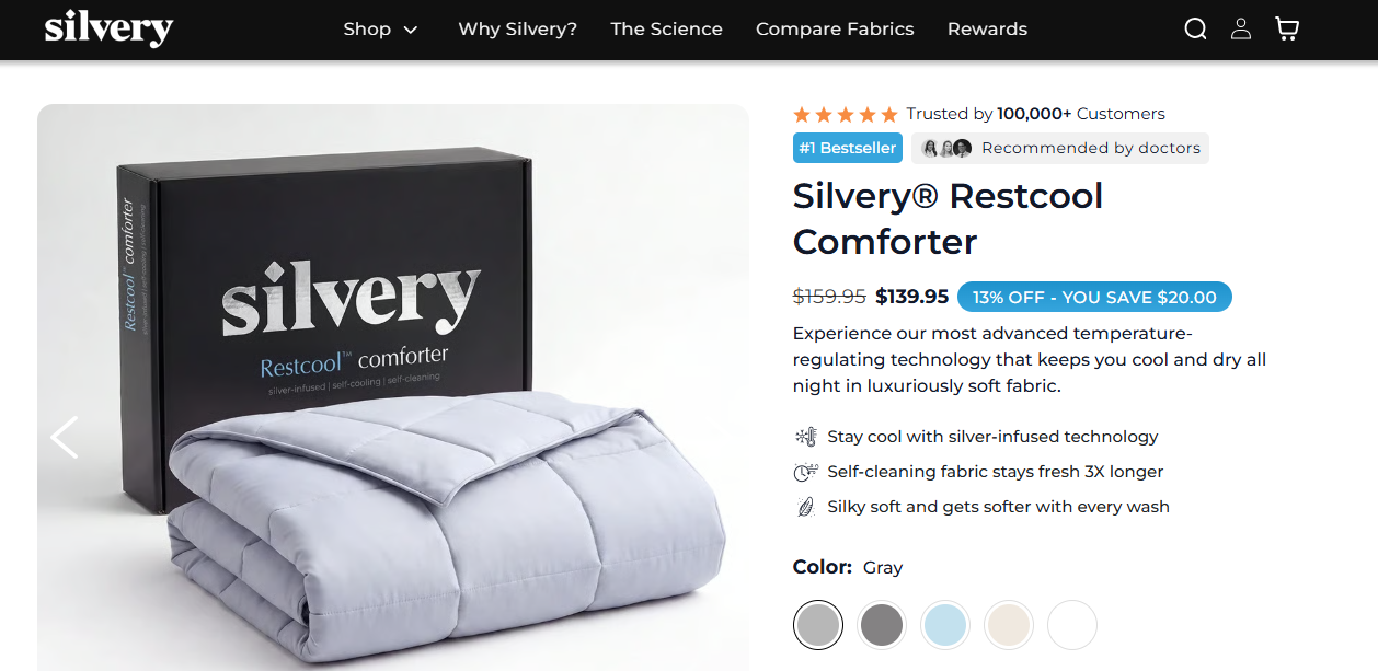 Silvery Costs Less…But I’d Ask One Important Question First