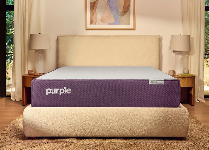 Purple: Best for a Cooler, More Buoyant Feel